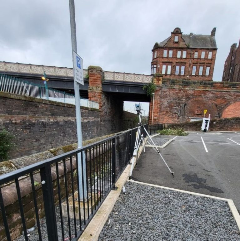 Scanning Historic Buildings in Carlisle 1
